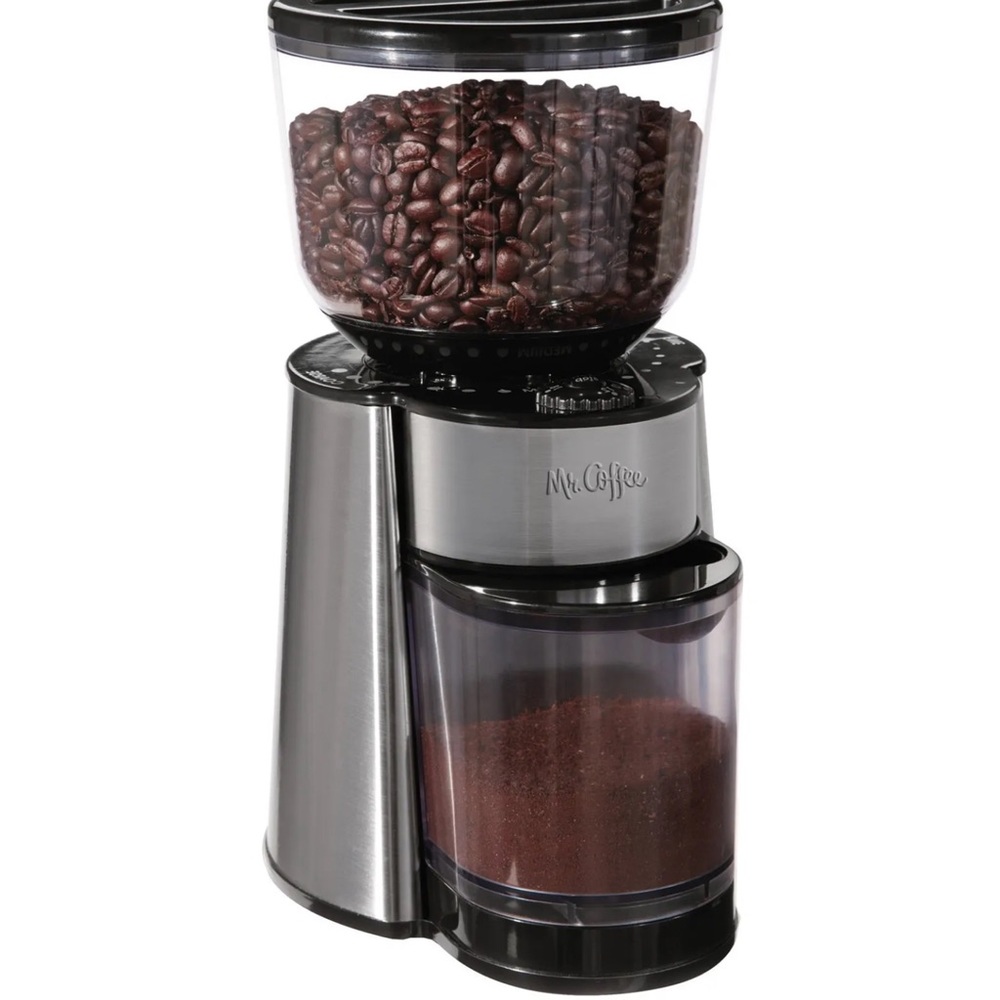 Mr Coffee Stainless steel automatic burr coffee grinder